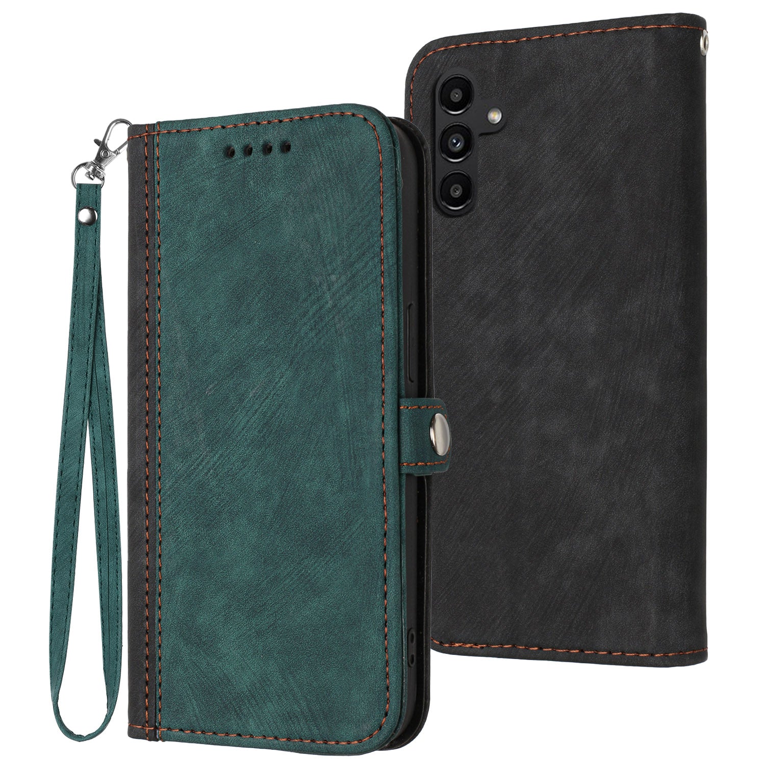 YX0020 For Samsung Galaxy S23 FE Wallet PU Leather Phone Cover Stand Smartphone Case with Strap YX0020 For Samsung Galaxy S23 FE Wallet PU Leather Phone Cover Stand Smartphone Case with Strap